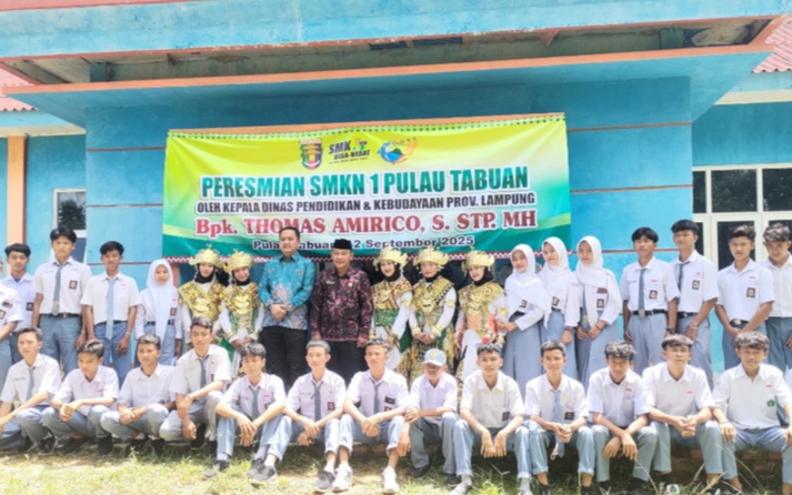 Integritas Thomas Amirico Bangun Pendidikan Pulau Tabuan