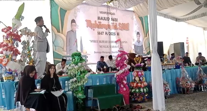 Maulid Nabi Muhammad di Pesawaran Meriah, Warga Tumpah Ruah