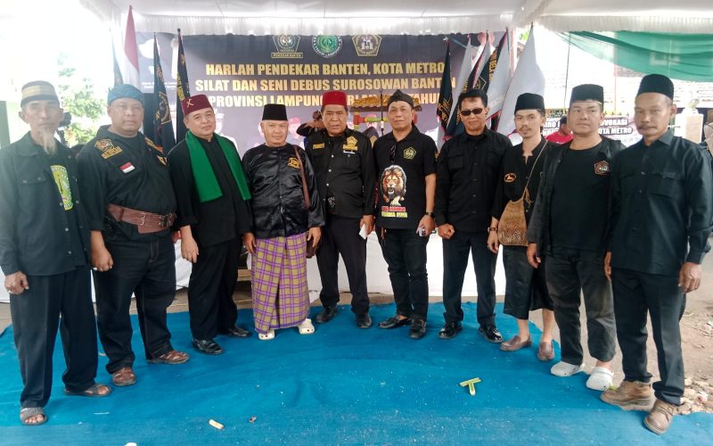 Pendekar Banten Kota Metro Rayakan Harlah ke-5 Penuh Semangat dan Kolaborasi Budaya