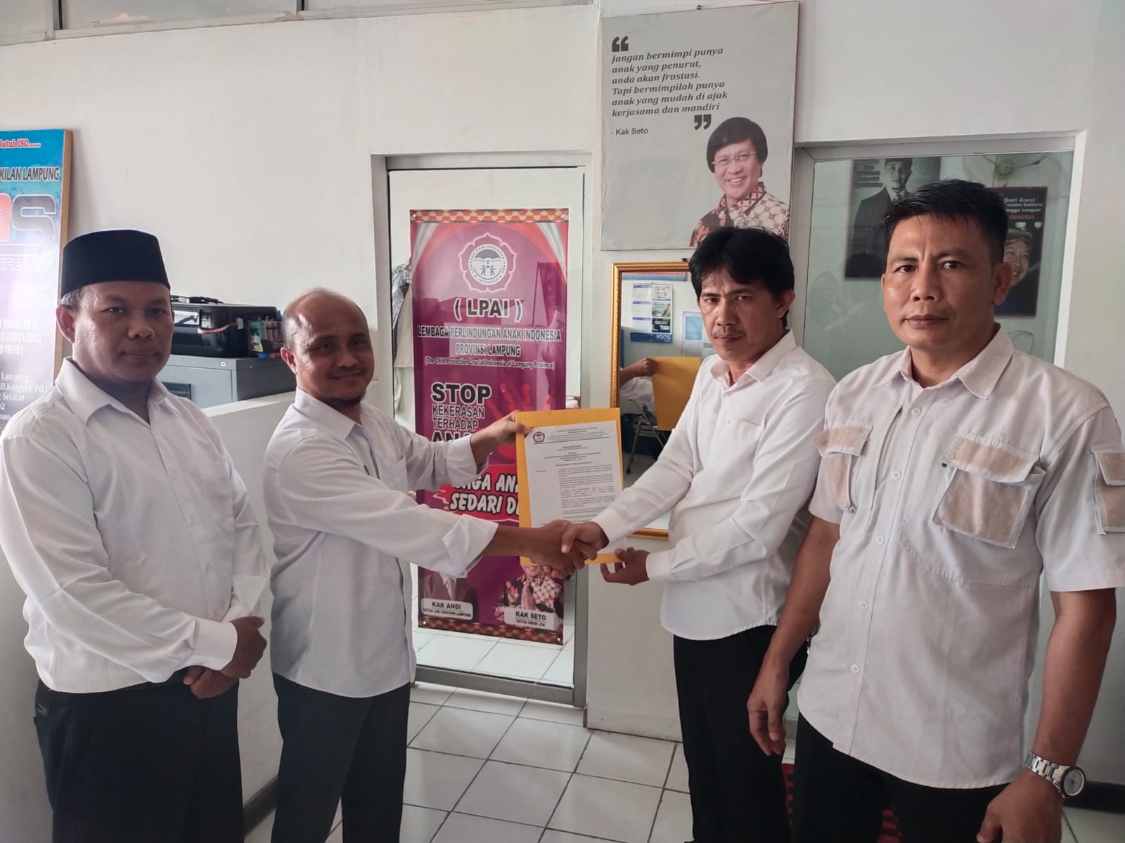 SK LPAI Lampung Timur Diserahkan, Andi Lian Minta Pengurus Baru Perkuat Sinergi dan Respons Cepat